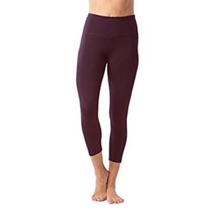 NWT 90 Degree By Reflex High Waisted Leggings Purp